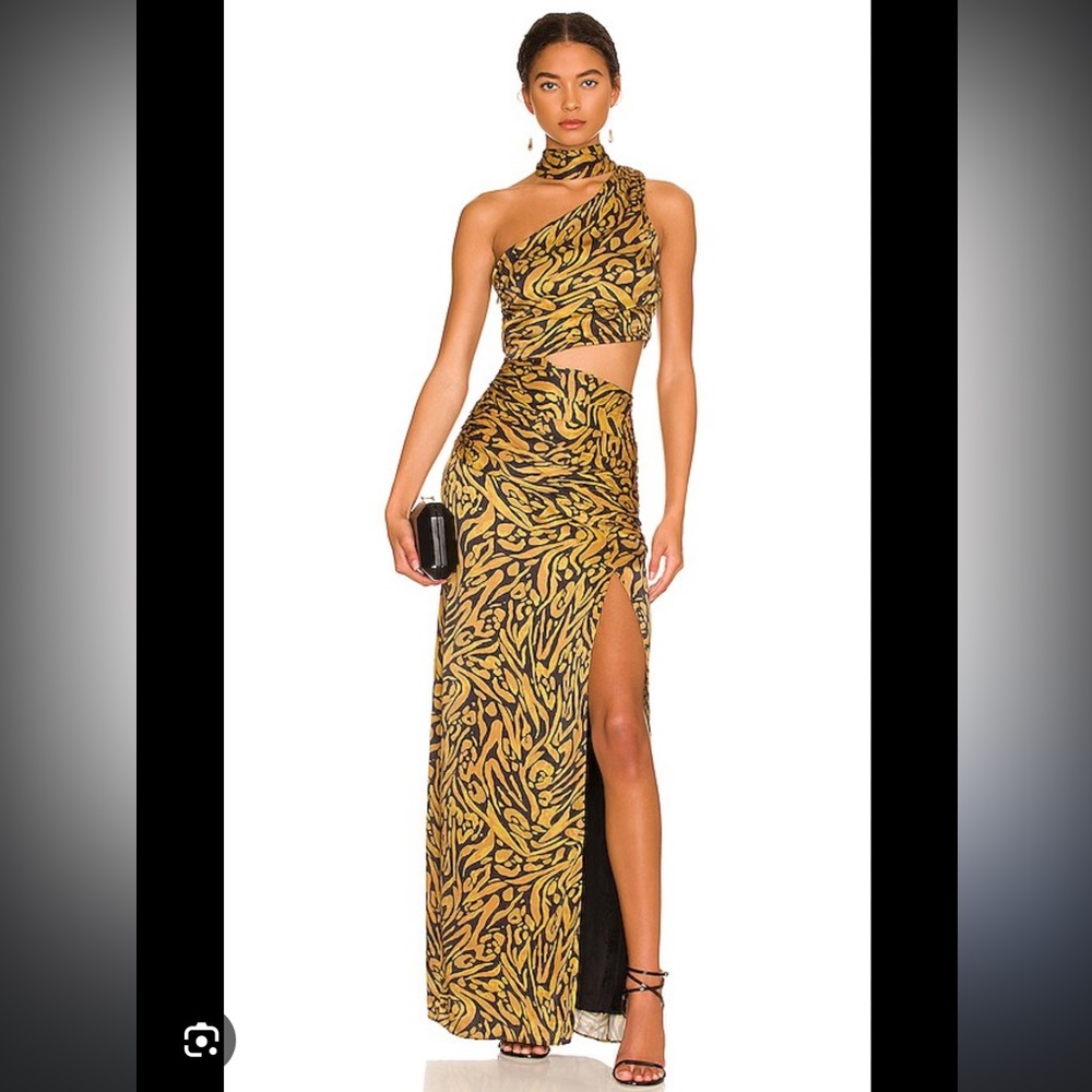 NICHOLAS Fynlee One Shoulder Dress